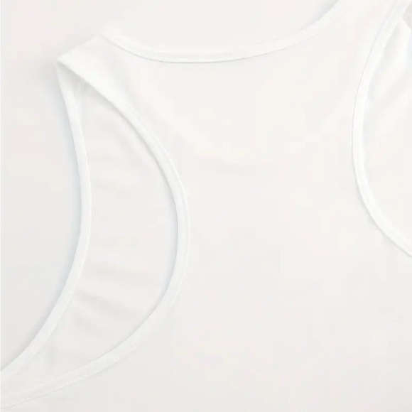 White Tank Top with Fun Duck Graphic - Picture 4 of 5